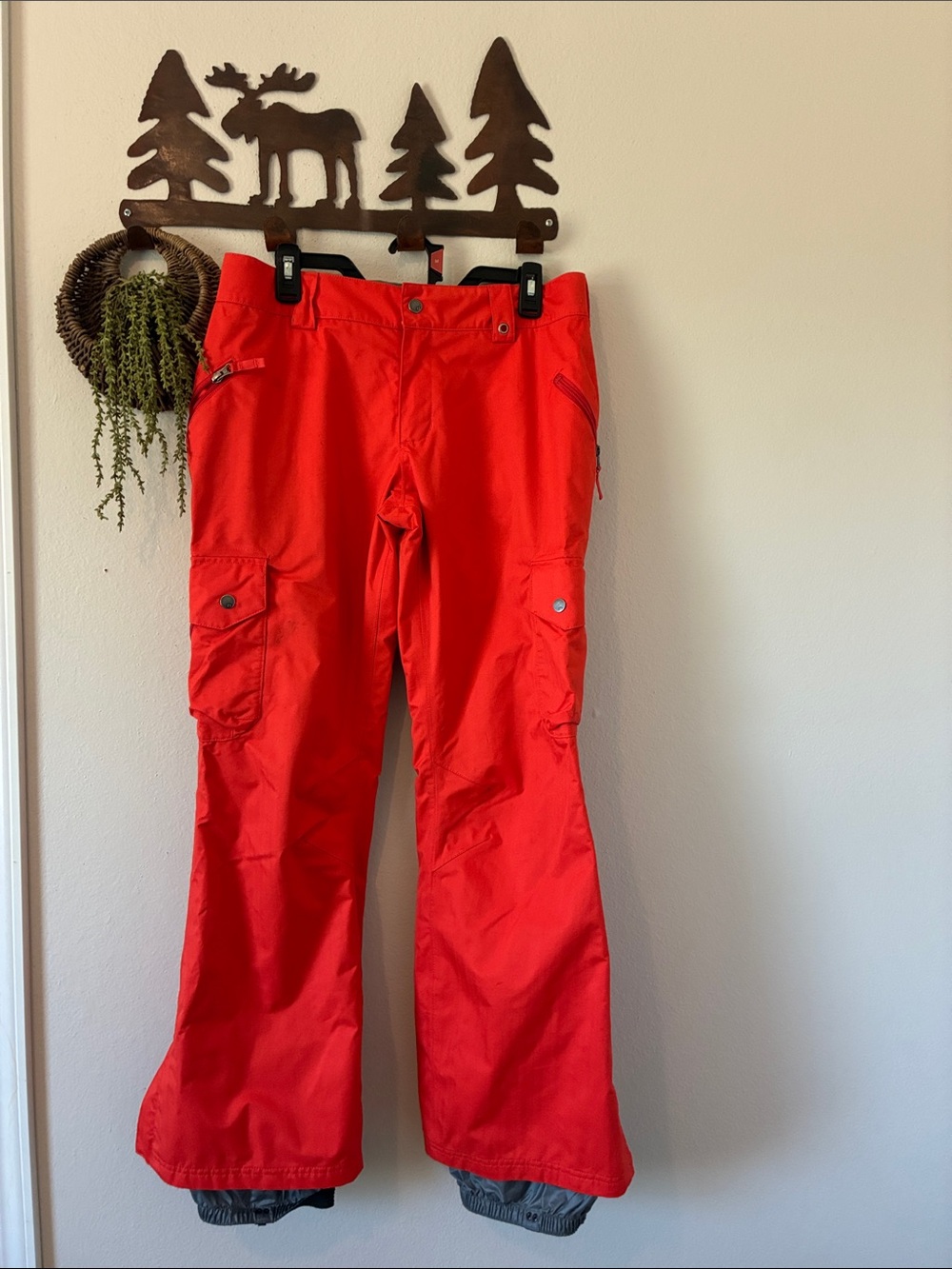 Burton Women’s "Lucky" Snowboard Ski Pants Red